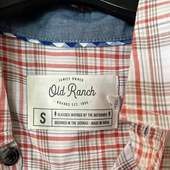 Red and White Plaid Casual Button Down Shirt - Picture 2 of 7